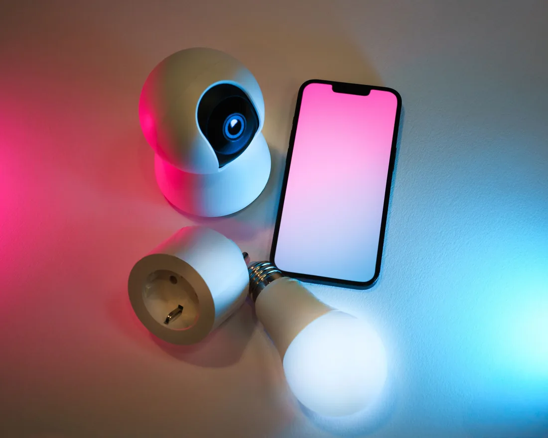 Smart home control on a phone